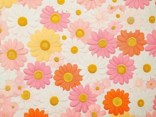 Pink and Yellow Flowers