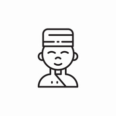 bell boy hotel icon sign vector