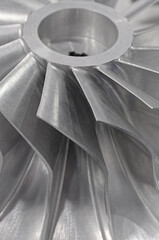 Turbine impeller blades