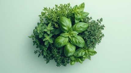 Obraz premium The Fresh Herb Garden
