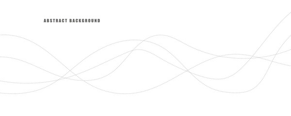 Abstract wavy line art background.