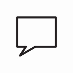 Naklejka premium speech bubble comics chat icon sign vector