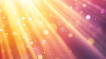 Color bokeh sunlight glare leak. abstract bokeh background