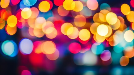 Fototapeta premium Color bokeh sunlight glare leak. abstract bokeh background