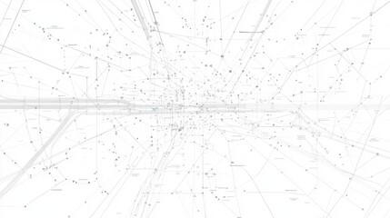 Colorful abstract city map illustration featuring various lines and shapes, evoking a modern artistic vibe.