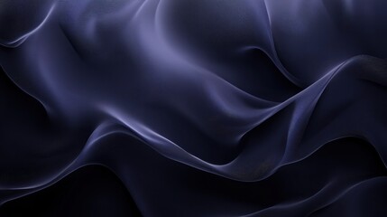 Obraz premium Abstract flowing white curves create a soft, ethereal aesthetic, enhancing modern design themes.