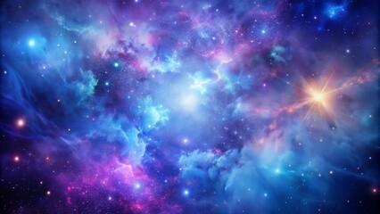 Naklejka premium background with stars