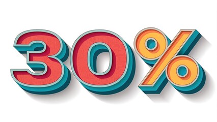 modern 3d text effect 10% OFF 3d rendering with background