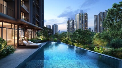 Naklejka premium property loan repayment and investment strategy for a modern and comfortable home.