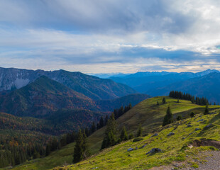 Abendstimmung auf der Rotwand