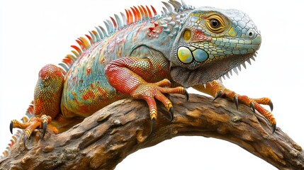 Obraz premium close-up iguana