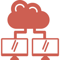 Cloud Computing Vector Icon
