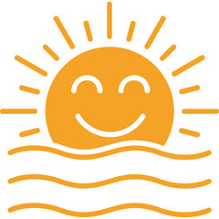 Sunrise Vector Icon
