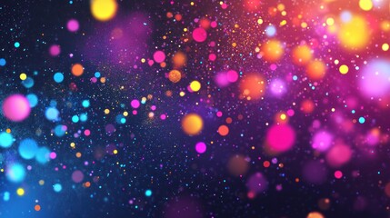 Fototapeta premium Abstract Colorful Bokeh Background