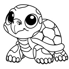 cute turtel doodle 