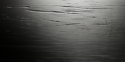 Abstract black and white texture with horizontal lines and scratches, ideal for graphic design and background use