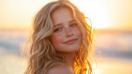 The Girl with Golden Glow