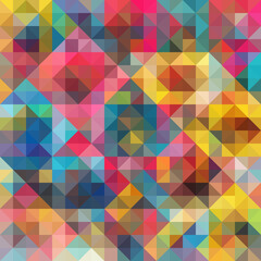 Colorful polygonal abstract background. Low poly effect. Polygon backdrop.