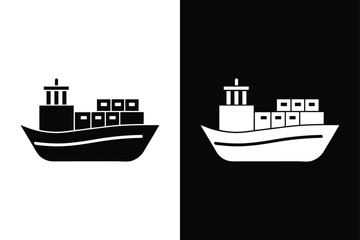 Obraz premium Ferry icon vector from public transport collection. Ferry icon with white background vector stock illustration. 