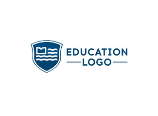 Modern and versatile education logo design, ideal for schools, universities, and online learning platforms. Represents growth, knowledge, and innovation in the educational sector.
