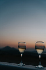 glass of wine