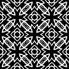 Seamless texture for fashion, textile design,  wallpaper, banner, card, invitation, backgrounds ,wrapping paper, fabrics and home decor. Simple repeat pattern. Black and white color.