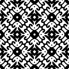 Seamless texture for fashion, textile design,  wallpaper, banner, card, invitation, backgrounds ,wrapping paper, fabrics and home decor. Simple repeat pattern. Black and white color.