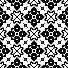 Seamless texture for fashion, textile design,  wallpaper, banner, card, invitation, backgrounds ,wrapping paper, fabrics and home decor. Simple repeat pattern. Black and white color.