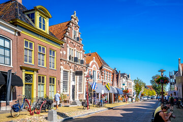 Obraz premium Altstadt, Workum, Niederlande 