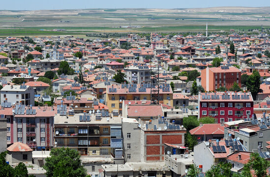 A view from Karapinar Town in Konya, Turkey
