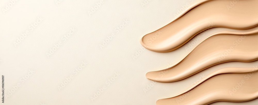Poster adding text or a banner to the copy space in the background is possible on this beige background wit