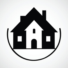 Vector real estate logo design