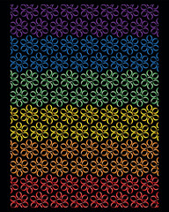 Color print of abstract shapes lgbt