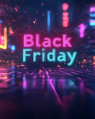 ''Black Friday'' text banner