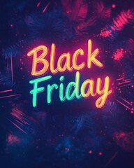 ''Black Friday'' text banner