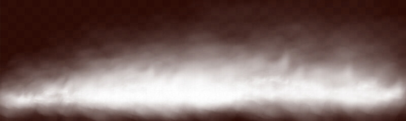 White smoke, vape, fog, smog. Illustration of smoke on a transparent background.
