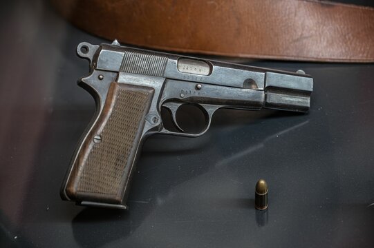 FN Browning collection pistol model GP-35 of the 9mm parabellum caliber