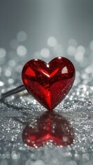 Fototapeta premium heart, love, valentine, wood, shape, symbol, decoration, romance, wooden, day, card, red, romantic, gift, texture, valentines day, vintage, holiday, hearts, celebration, concept, string, valentines, v