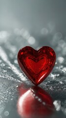 Fototapeta premium heart, love, valentine, wood, shape, symbol, decoration, romance, wooden, day, card, red, romantic, gift, texture, valentines day, vintage, holiday, hearts, celebration, concept, string, valentines, v