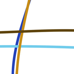 Abstract Colorful Lines Graphic Design