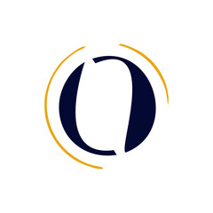 Initial Letter O Logo Design. O Logo Design. Letter O symbol.
Letter O. Initial Letter.