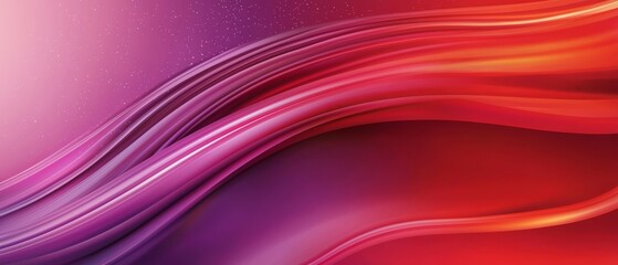 Obraz premium A red and purple abstract background with wavy lines