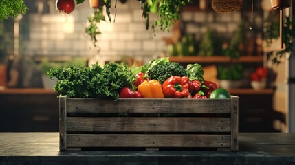 The Vibrant Vegetable Crate