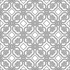 Abstract shapes from lines. Vector graphics for design, prints, decoration, cover, textile, digital wallpaper, web background, wrapping paper, clothing, fabric, packaging, cards.Line pattern.