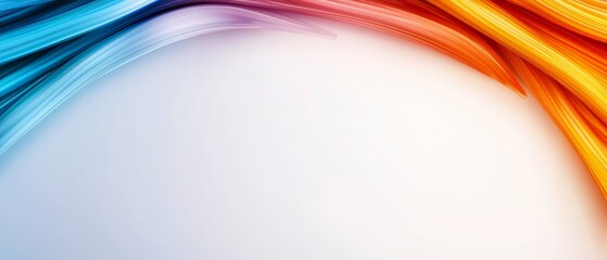 Obraz premium A colorful abstract background with a white space for text