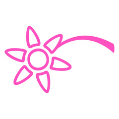 Small Plant Pretty Beautiful Flower Decorative Plant Gardening Gardener Garden Green Thumb Hobby Nature Lover Floral Botany Growth Organic Life Botanical T-Shirt Sticker Print Illustration