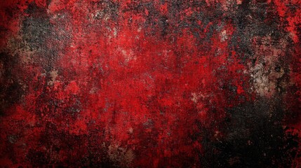 A vivid abstract texture combining deep reds and dark tones, creating an intense, dramatic background suitable for various design projects.