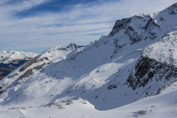 Panorama Hintertux - Skigebiet Österreich