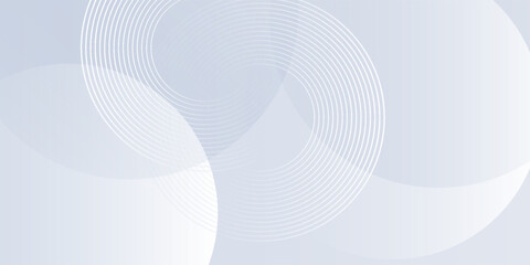 Abstract grey background with dynamic circle lines.