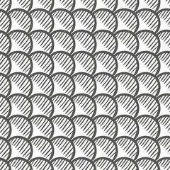 Seamless abstract hand drawn pattern